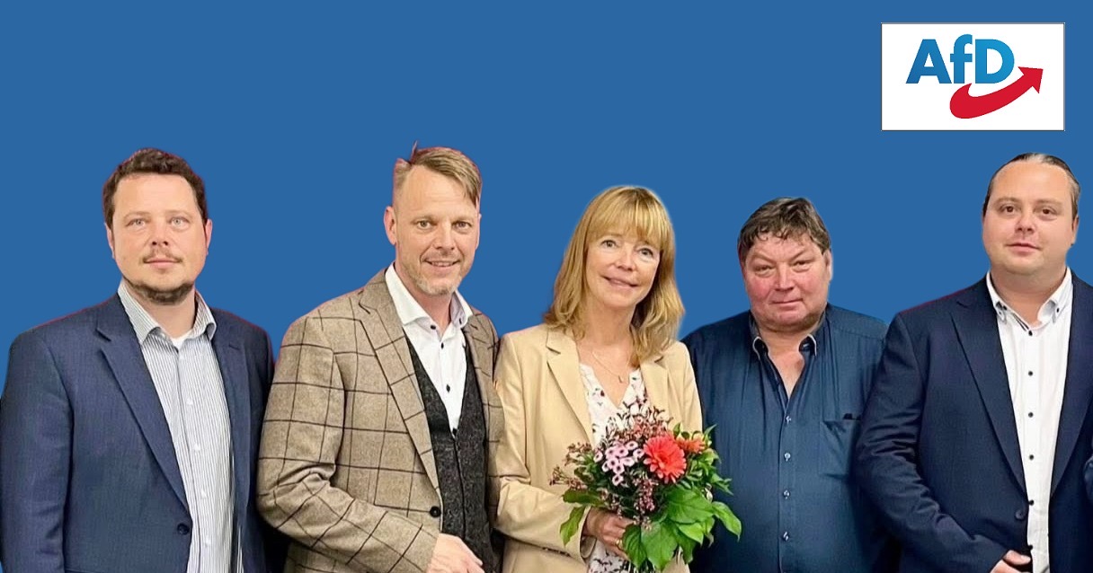 Inken Arndt mit Unterstützern